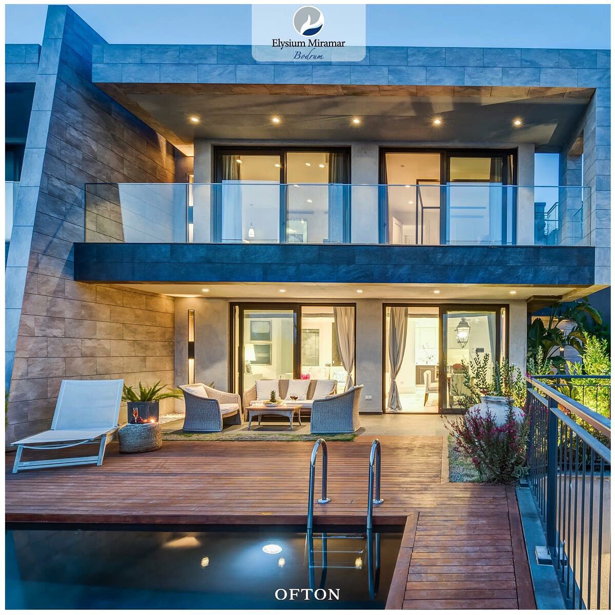 Şıklığın ve minimalizm detaylarının bütünleştiği Elysium Miramar #Bodrum’da farkınızı her dakika hissedin! Detaylı bilgi: 444 5 350 | ofton.com.tr 
At Elysium Miramar where the details of the elegance and minimalism are integrated, feel your difference in every minute!