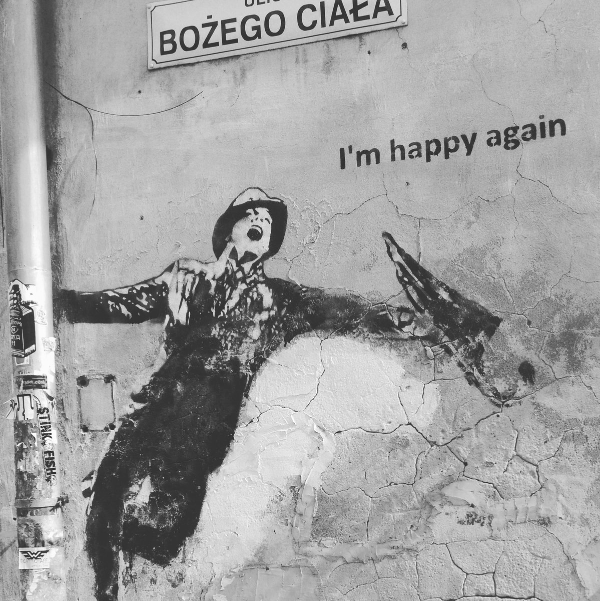 One from Krakow, Poland. #Genekelly #singingintherain #musicals #Krakow #Poland #Film #travelling #travellife