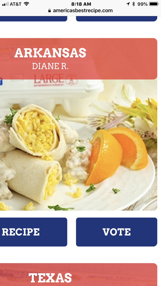 OurAmericanTrav's tweet photo. I need your help!  Please vote daily until 9/25 for Ultimate Rice &amp; Eggs with Sausage Gravy https://t.co/U7T7TSA4HW #foodsport #contest #recipecontest #foodchamp #egglandsbest #Americasbestrecipe https://t.co/1MSiof7Q03