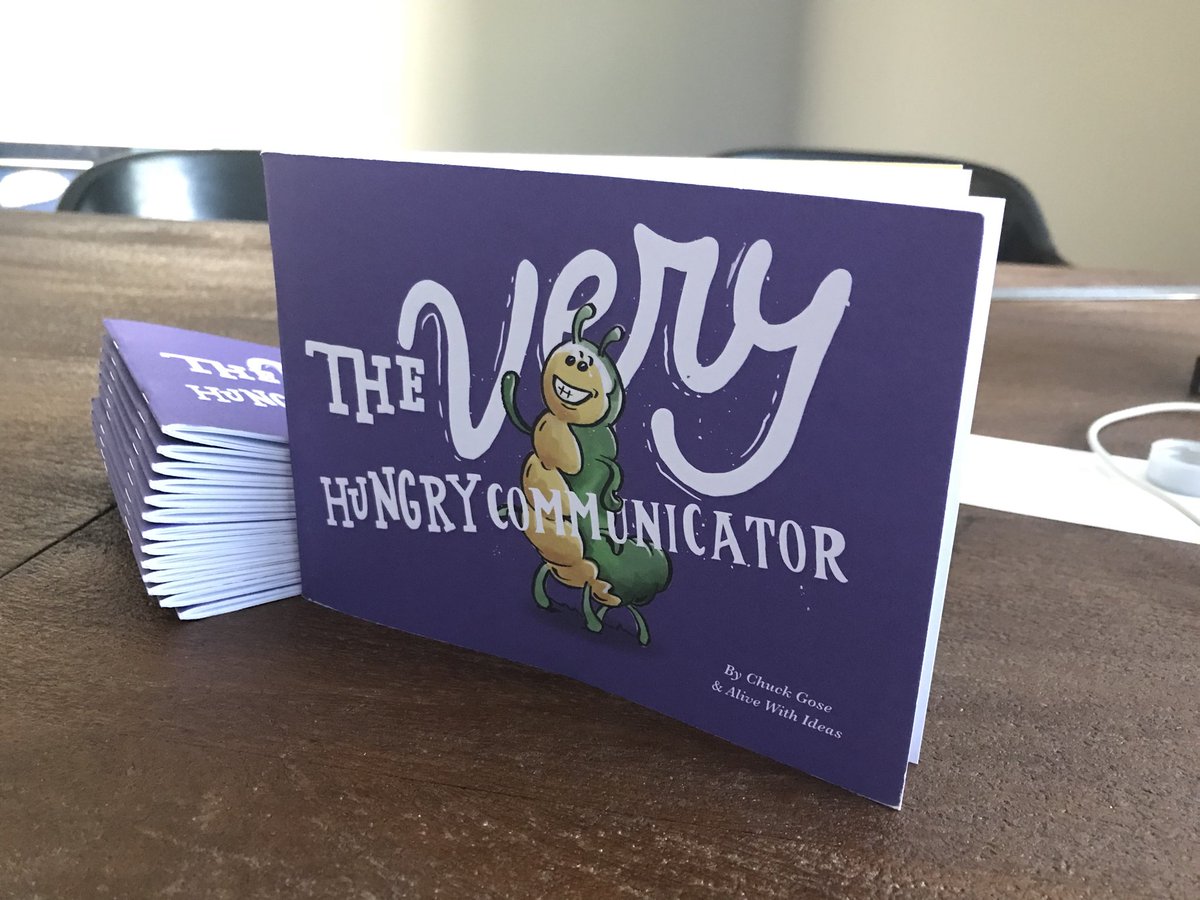 chuckgose's tweet photo. A fresh stack of #hungrycommunicator books is on its way to @bananatag 

🐛❤️ 🍌 https://t.co/E3vt1whiNF