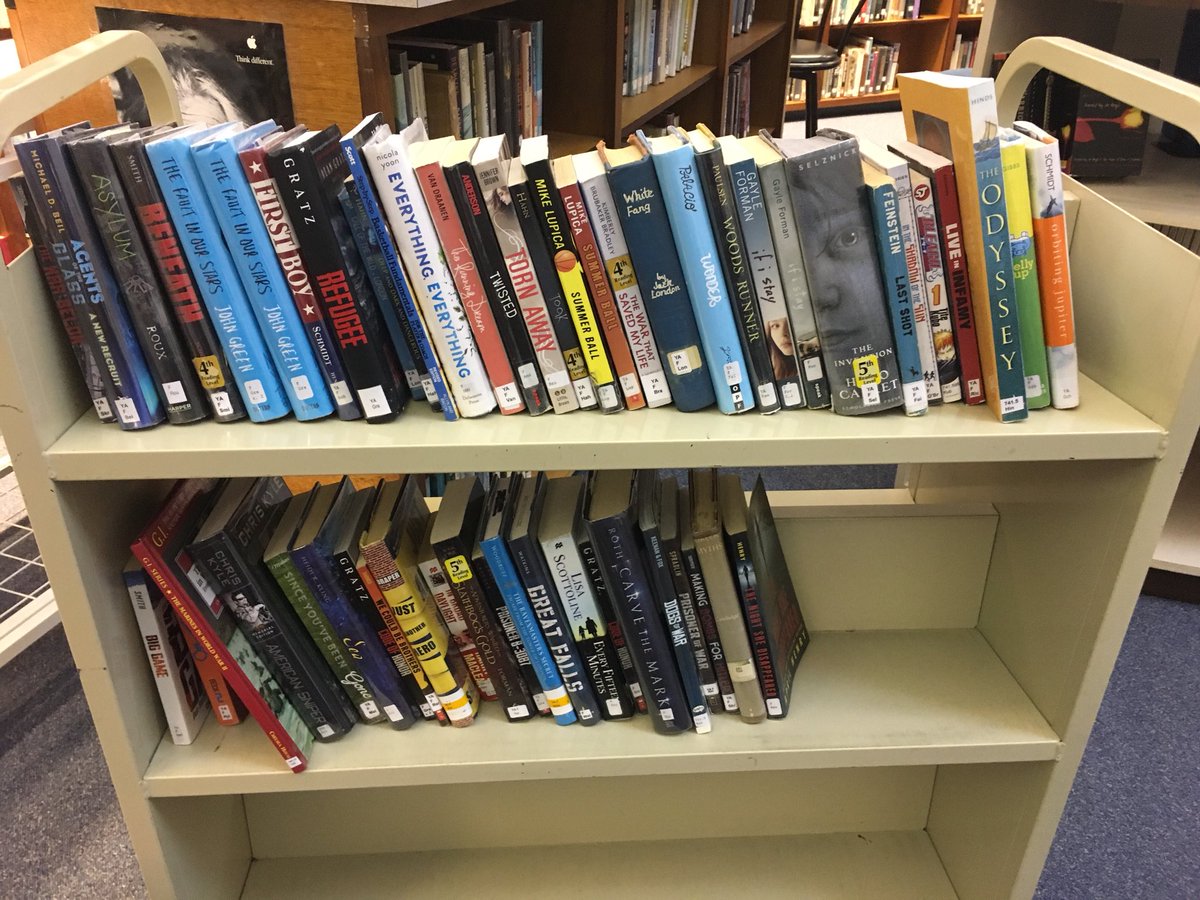 RPR2Library's tweet image. Now featured in the 7-12 library...5-star books as rated by your peers! @RPBlueJays @NWMASL