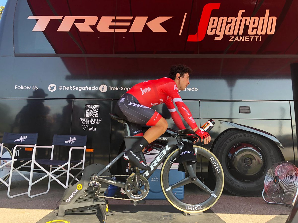 LidlTrek's tweet photo. RT this Tweet and follow us for a chance to win a @PCyclingManager game key.  

It's TT time at #LaVuelta18 and the @CycleOps Hammers are in high use for warm ups and post-race recovery spins. 

Winners selected by end of today! https://t.co/iVRKgw6e7N