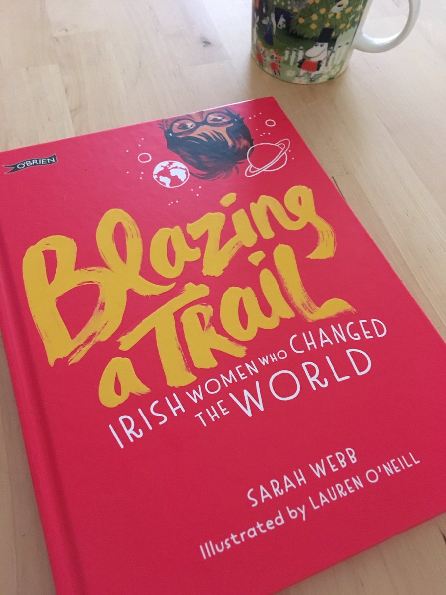 theforestbooks's tweet photo. Excellent book post from @OBrienPress 🔥
Blazing a Trail by @sarahwebbishere &amp; @oneillustration features 28 Irish women who changed the world, from Granuaile to Mary Robinson 🙌 https://t.co/LC6OZq6D2i