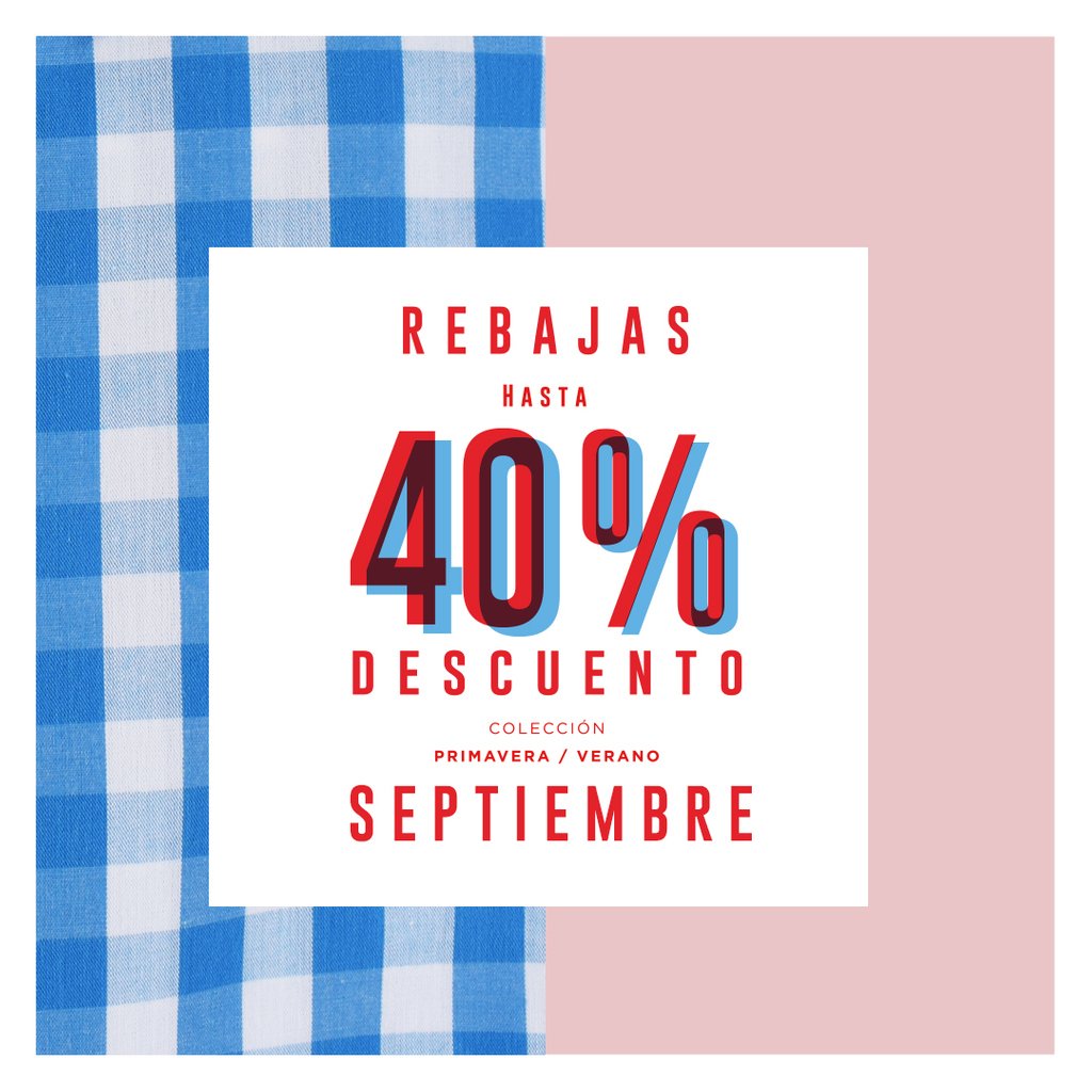 SMSantaMarta's tweet photo. SEPTIEMBRE 🎇☀ MÁS REBAJAS EN TIENDAS Y ONLINE #REBAJAS #SEPTIEMBREREBAJAS #SANTAMARTA https://t.co/qASI043Afl