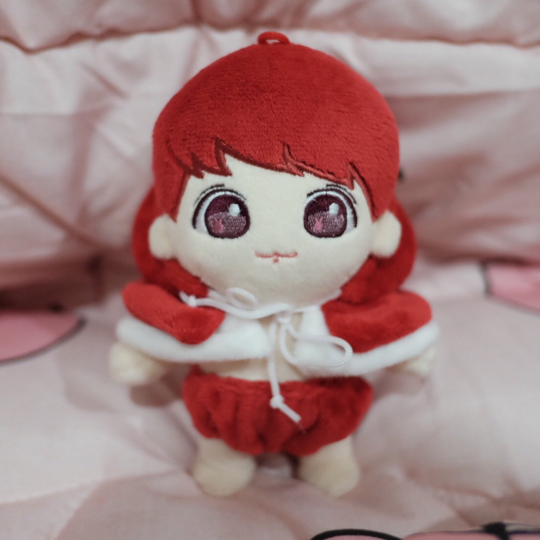 bunkykook's tweet photo. First sample of baby bunkykkok cherry is here ~ do you like him ? 🍒🍒🍒🍒🍒 #bunkykook #btsdoll #btsdolls #ตุ๊กตาบังทัน #jk #jungkook https://t.co/SmHt409Fcw