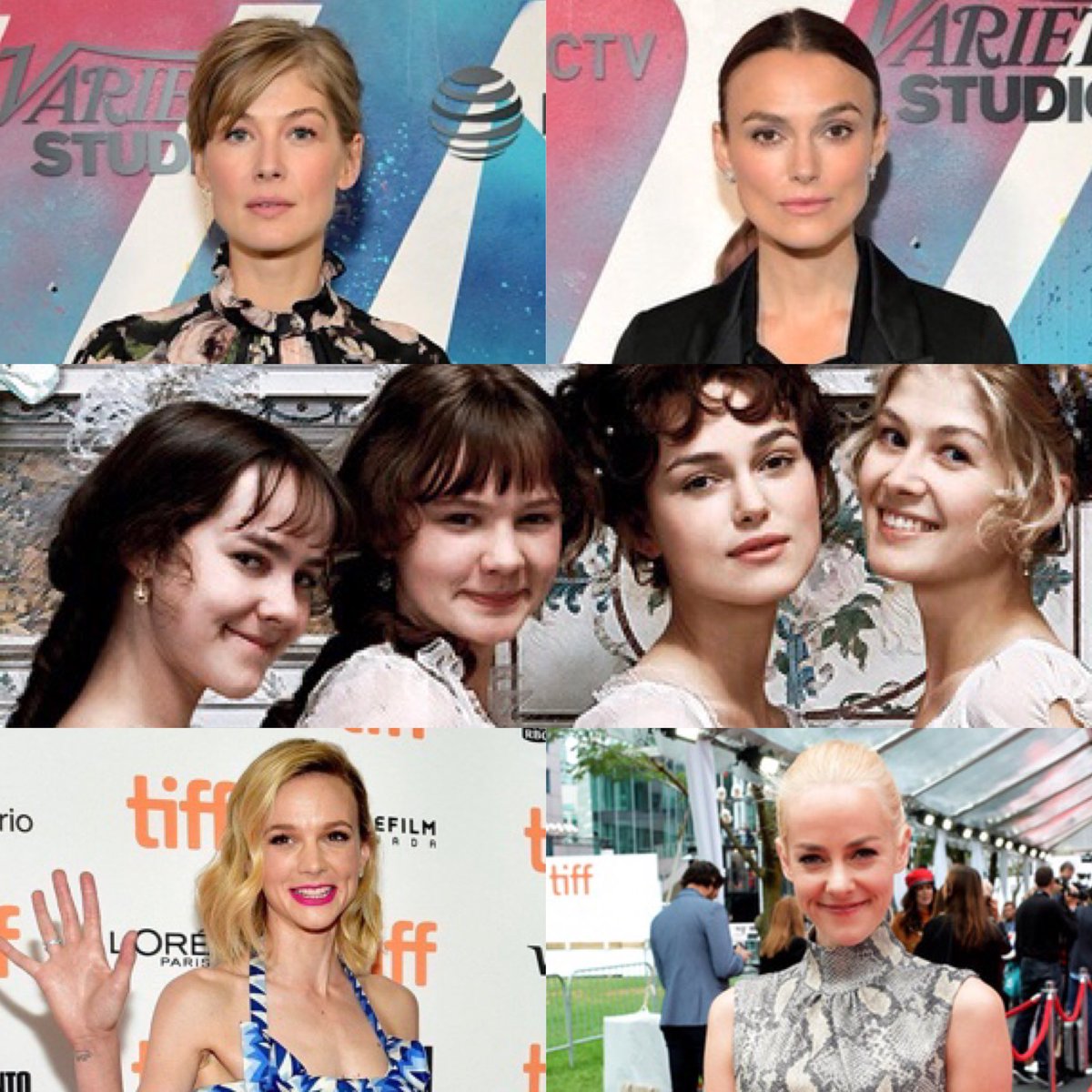 Pride Prejudice When We Have An Almost Bennetsisters Prideandprejudice05 Reunion At Tiff18 They Were All There These Past Few Days Unfortunately No Sightings Nor A Photo Op Of