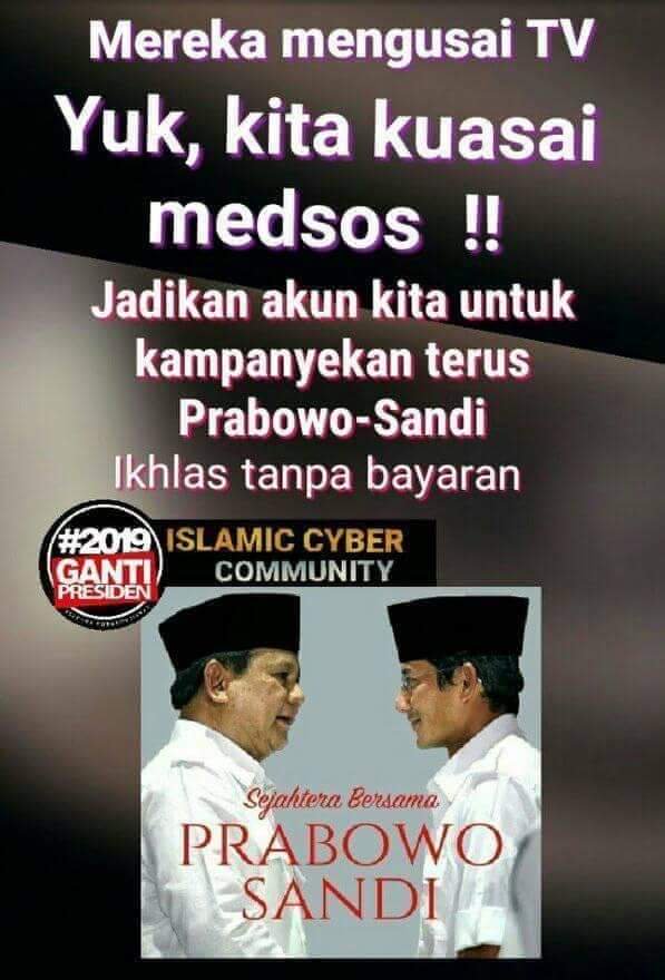 Yang sudah follow mau difollback RT ini ya? 🙏  😇

#2019PrabowoPresiden 
#2019PrabowoSandi 
#MahasiswaBergerak 
#SalingFollow
#TerusSuarakan