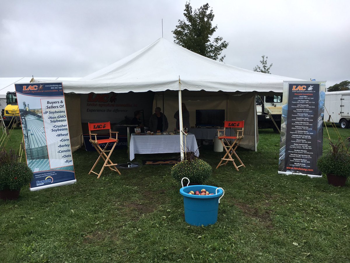 First day <a href="/outdoorfarmshow/">Canada's Outdoor Farm Show</a>! Be sure to stop by the LAC booth to enter the draw for a free TV! #COFS18