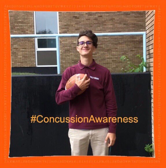 HolyNameAD's tweet image. Senior football player Cameron Miles takes the #TTPledge