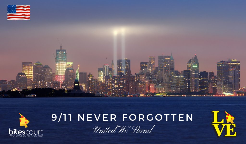 bitescourt's tweet photo. 🇺🇸️ 9-11 NEVER FORGOTTEN, UNITED WE STAND  🇺🇸️
.
.
#NeverForget #NeverForget911 #NeverForgotten #September11th #newyork #bitescourt #phillyphilly #delivery #app #delicious #supportphilly #northphilly #pizza #hamburger #hoagie #cheesesteak #stromboli #america #food #eagles https://t.co/4AHoell9GQ