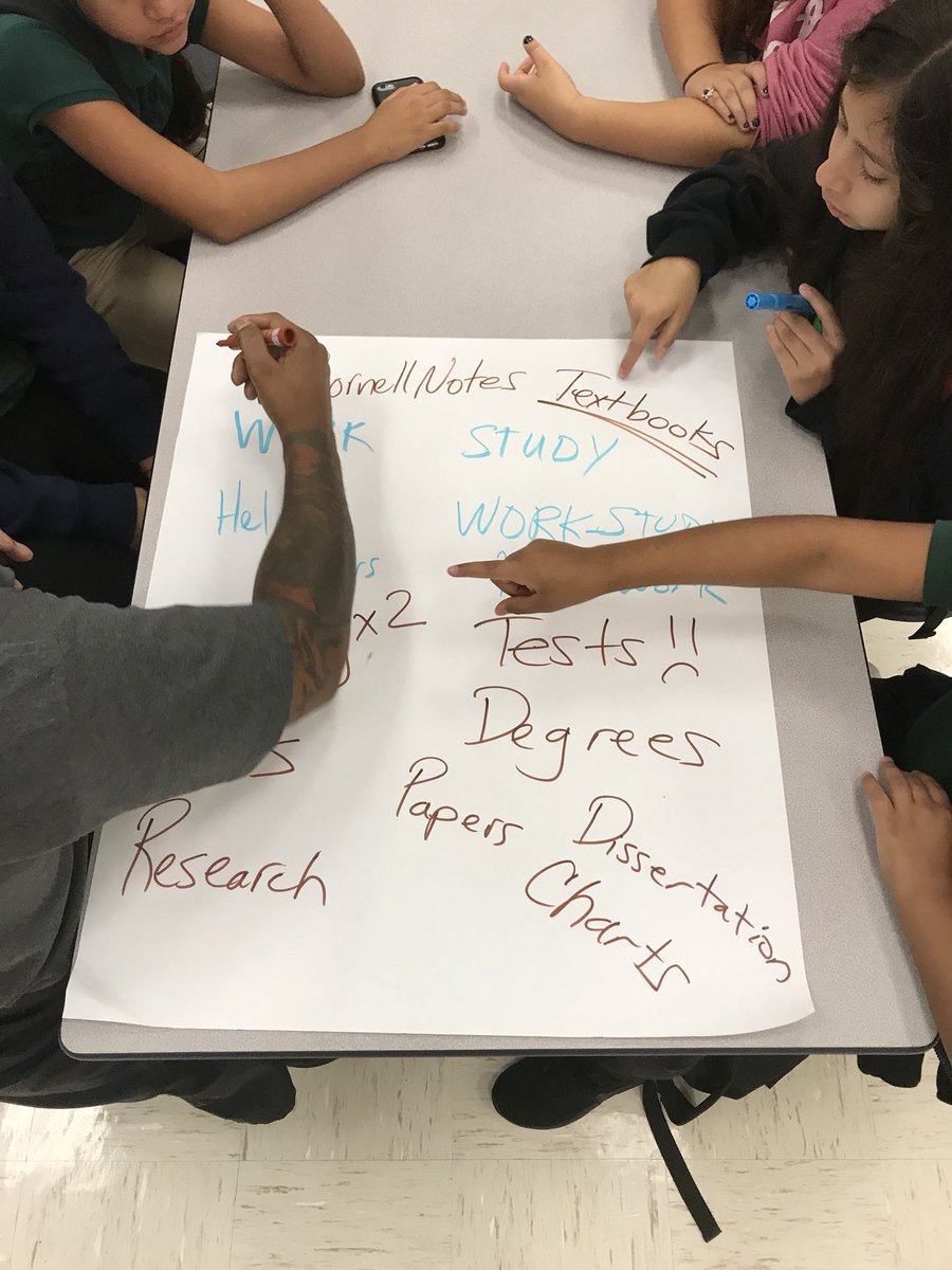 Mrs. Neesman’s got the whole 6th grade talking about college this morning!! 

Sharing her college experience <a href="/BedichekMS/">Bedichek MS</a>