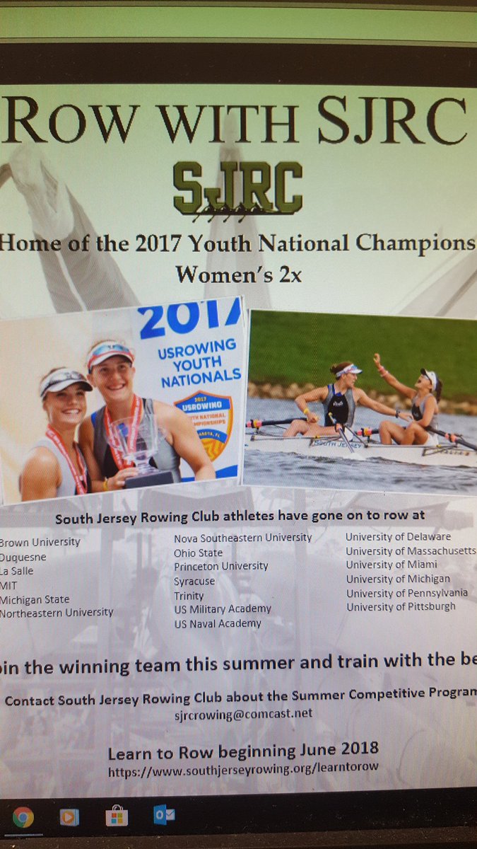 Interested in Competitive Rowing? See flyer below!