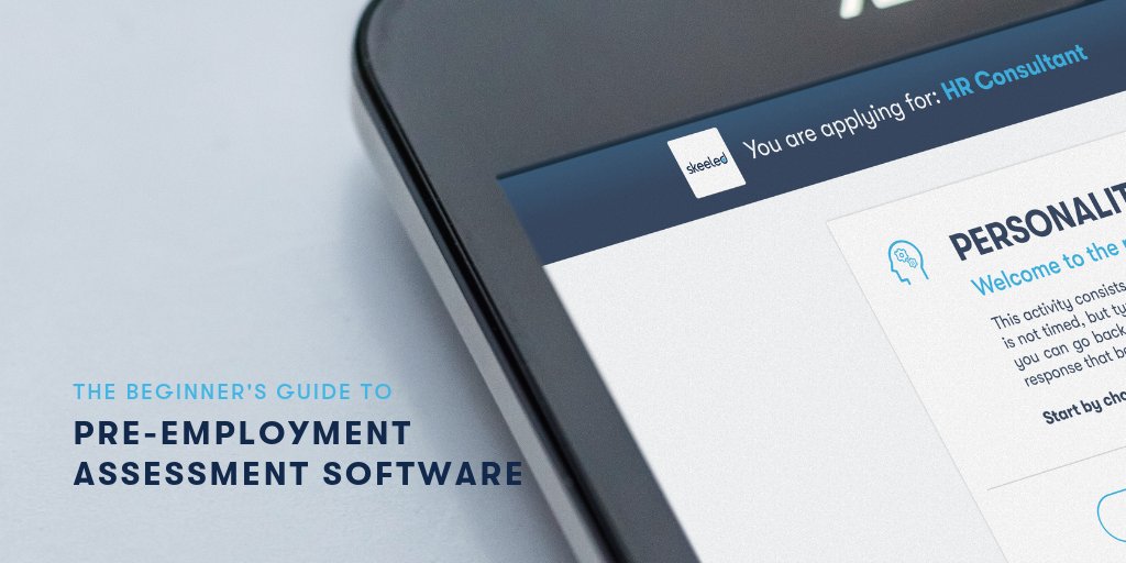 🔎👤 Personality assessment improves the way you evaluate and select candidates, enabling better, data-driven hiring decisions. Therefore, we tell you why you should add a Personality Assessment Software to your company's tool kit. Read more here:
buff.ly/2Qmq0VM