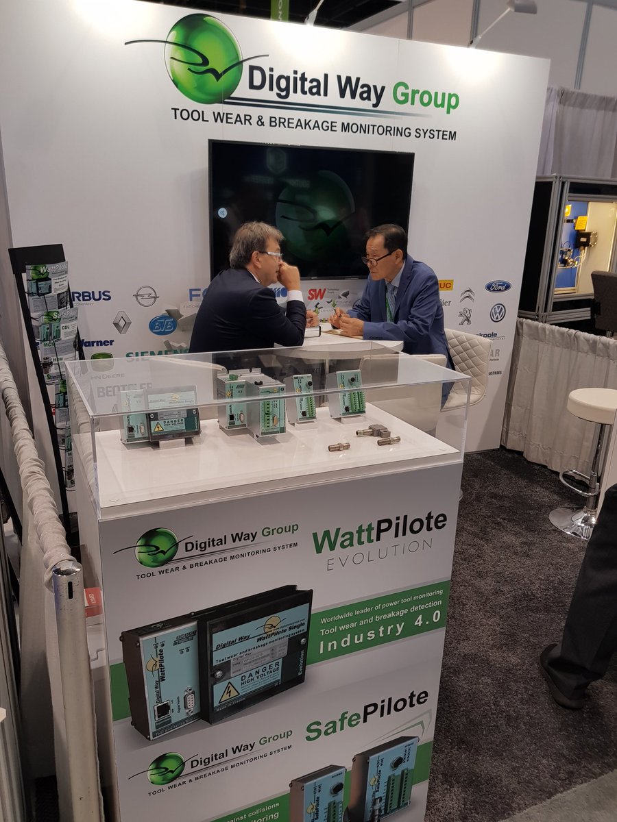 DigitalWayGroup's tweet image. Visit us in Chicago at #IMTS2018 
Discover new product lines of #toolmonitoring and #machinemonitoring
#iOT #industry40