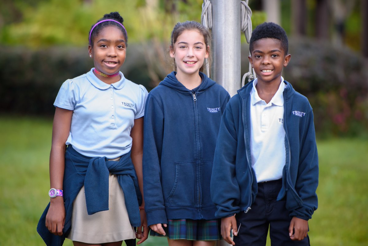 trinityatl's tweet photo. Our Fifth Grade students raised the flag to half-staff to commemorate 9/11/01 Patriot Day. #trinitylearns https://t.co/b77p2ygopx