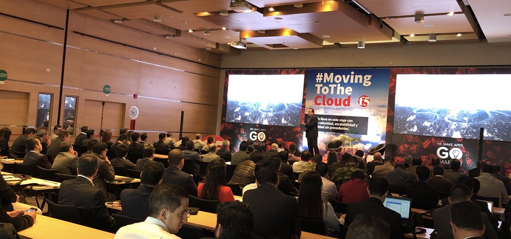 fed_aragona's tweet photo. Comenzamos con GoSmarter Colombia!!! Ya están todos abordo? #MovingToTheCloudCO | @F5NetworksLATAM https://t.co/4ULaA6eHfr