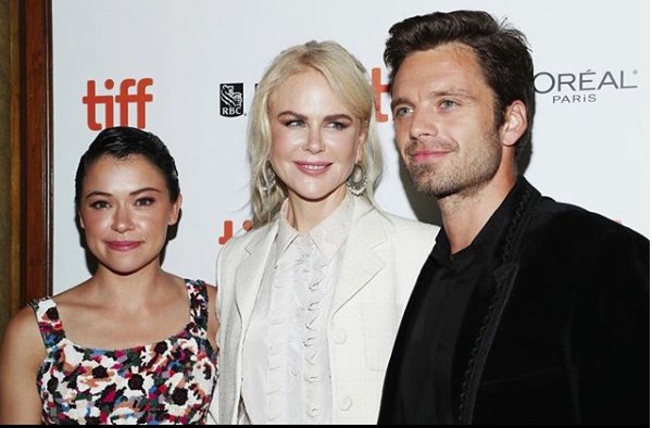 #SebastianStan IG: 'Dream come true. ✔️Thank you #tiff for an unforgettable night and including #destroyermovie at #tiff2018! The world isn’t ready for the incomparable #NicoleKidman in this film!
#karynkusama #tatianamaslany #annapurnapics #ysl'
#TIFF18 instagram.com/p/BnlabNnHYYg/