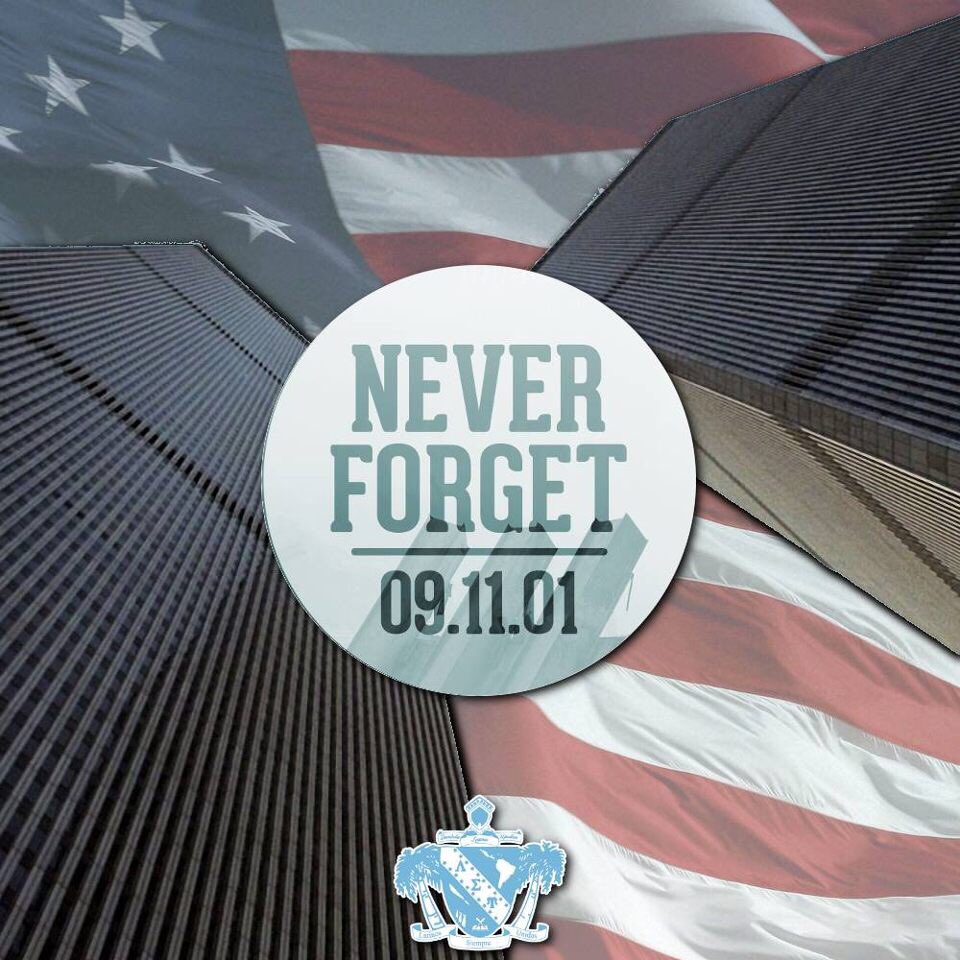 Aquila_LSU's tweet photo. Please take a moment to remember those who lost their lives and those who helped in the aftermath 17 years ago today. We will NEVER forget the horrific tragedy that occurred on the morning of September 11, 2001. The day that forever altered the course of our lives. 
#LSUCares https://t.co/QKpBBnbki4