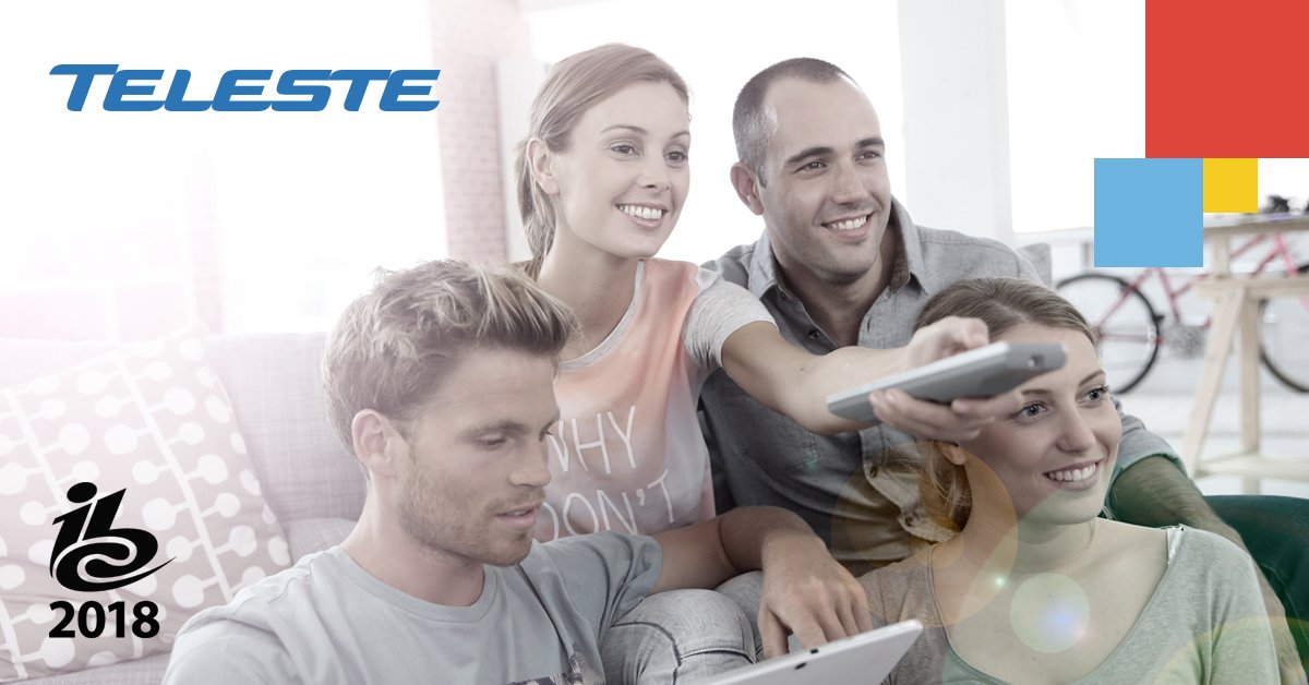 On Friday it starts: come meet us at #IBC2018 to learn how to engage TV subscribers in future! We look forward to meeting you at stand 5.B68 teleste.com/events/2018/ib… #headendsolutions #TVtransformation #technologymigration