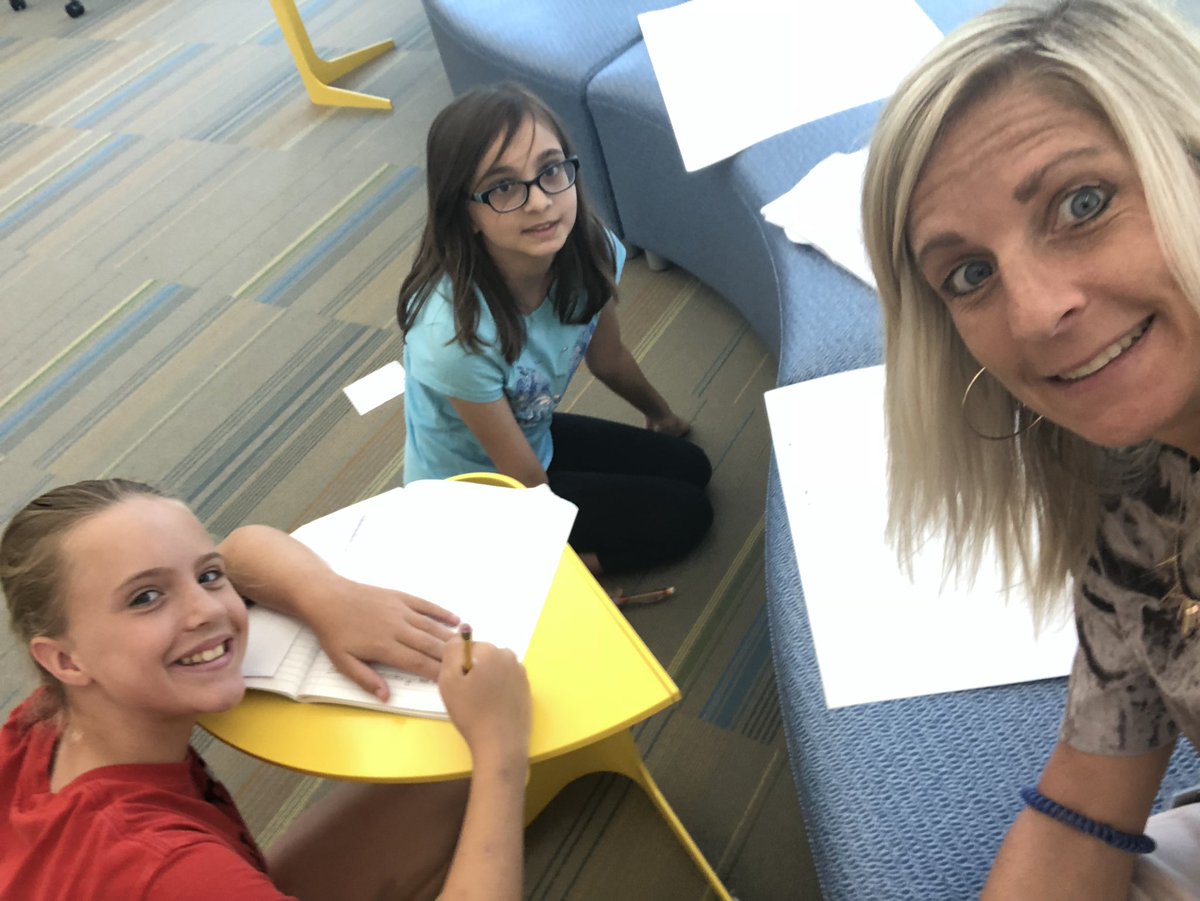 olmstead_jen's tweet photo. #selfyday Joining these fabulous #historians in the #colabspace today @odonnellk2018 @AFMSChargers https://t.co/J5oj5e8UXU