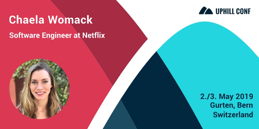 We are very happy to have <a href="/chawomack/">Chaela Womack</a> from #Netflix at Uphill Conf 2019. 

Limited early bird tickets are available now: uphillconf.com

#javascript #rxjs #angular