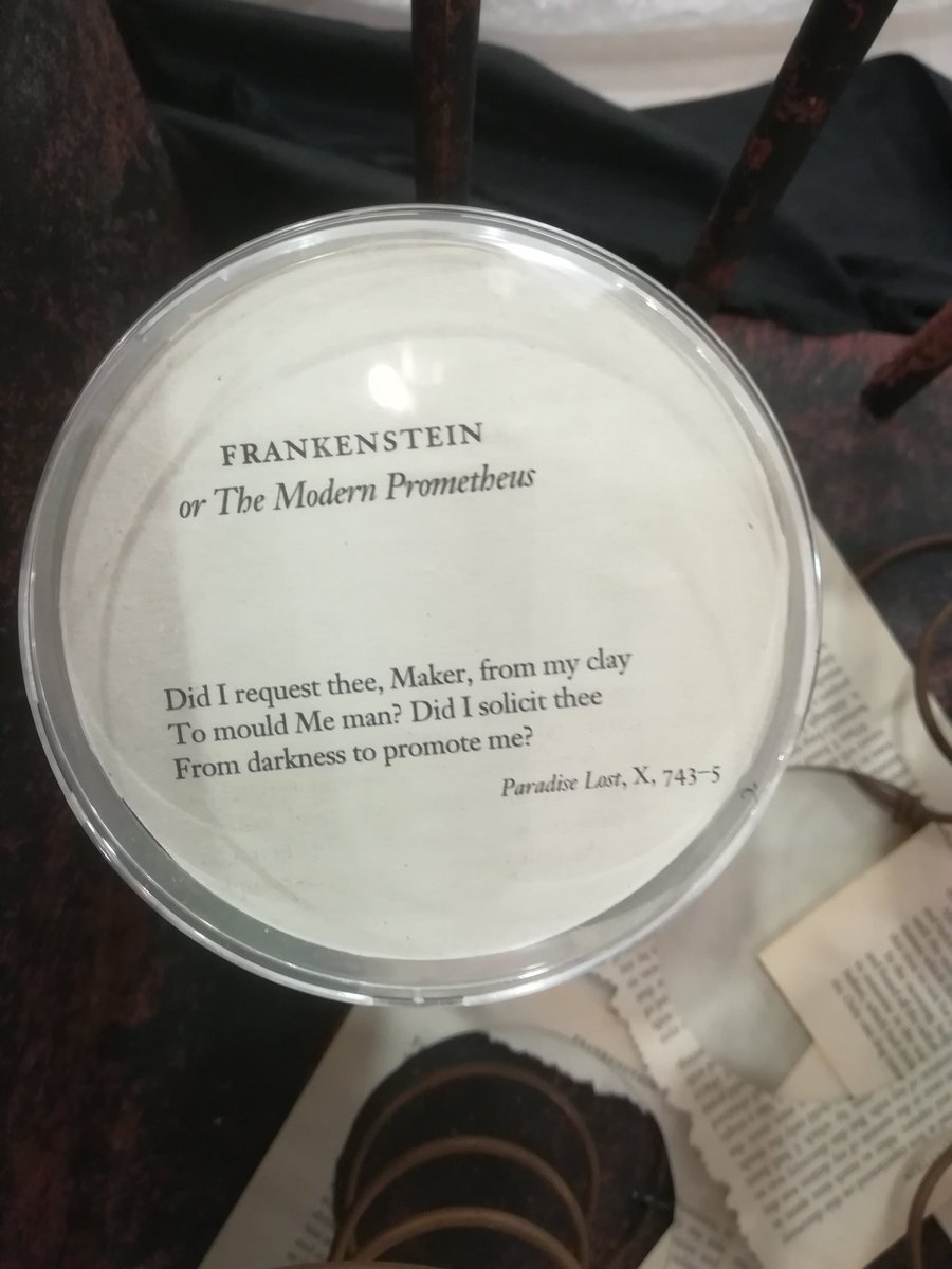 Following the success of 2016's ‘Shakespeare Now’ exhibition, organisers have been celebrating 200 years since the first publication of Mary Shelley’s #Frankenstein or, The Modern Prometheus with this year's offering / Find out more here: ow.ly/EsEP30lHs5u <a href="/galleriesmuseum/">Kirkby Gallery & Prescot Museum</a>