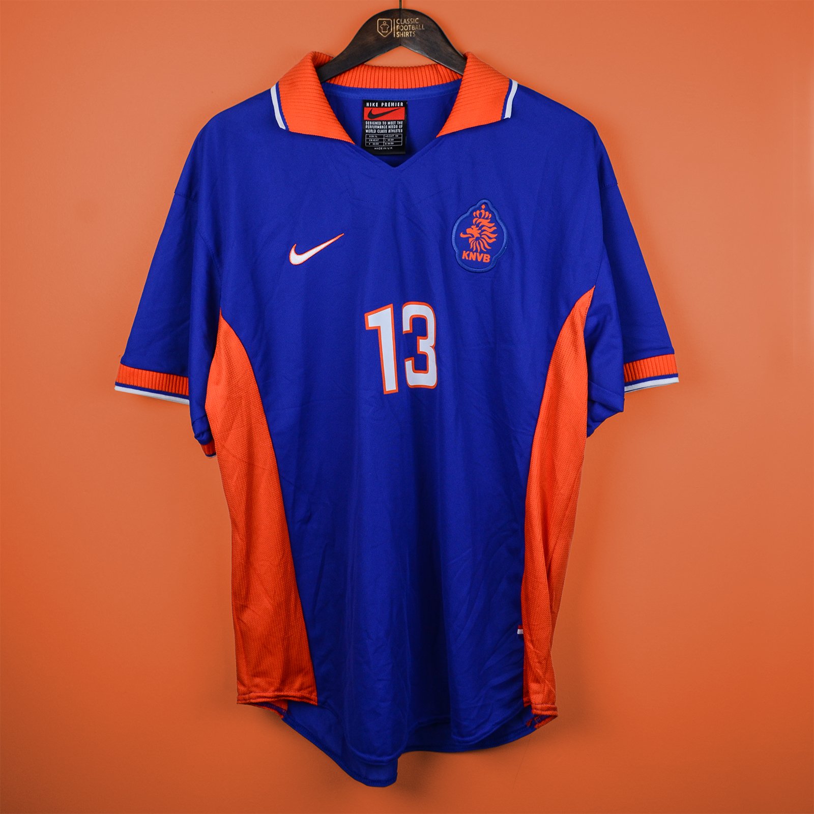 ウェア Netherlands 1996/97  Soccer Uniform 1996-Netherlands-Home-Retro-