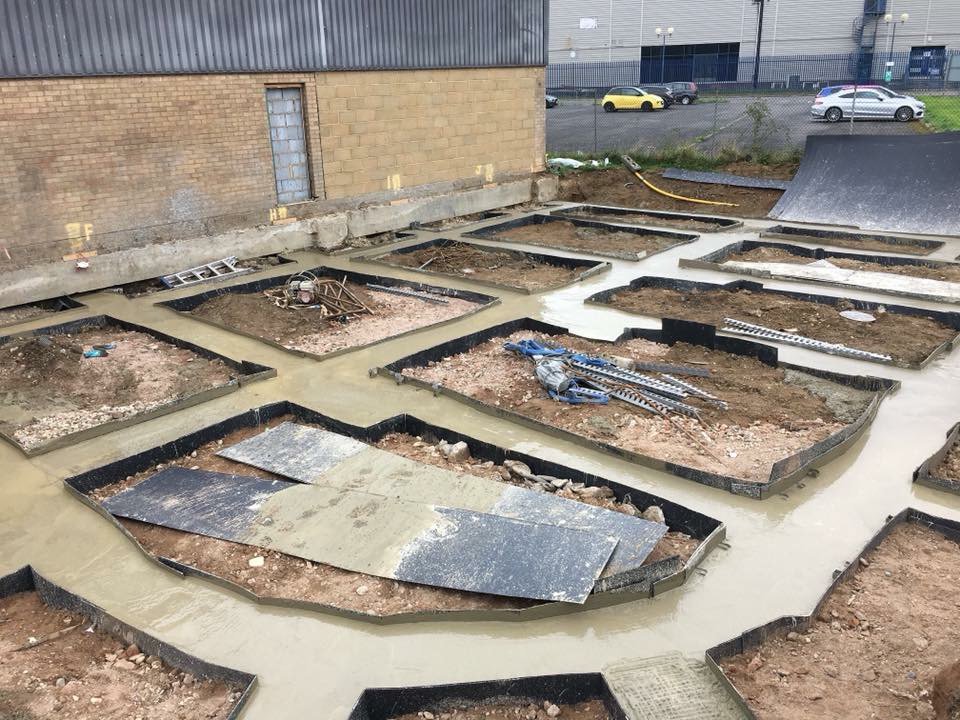 Our expensive foundations are sprouting from the ground of our Felixstowe site .... watch this space and retweet to see our modern purpose built HQ take shape, as we ‘cement’ our roots in Felixstowe for the next 35 years ..... #schallenbergnewbuild #felixstowe