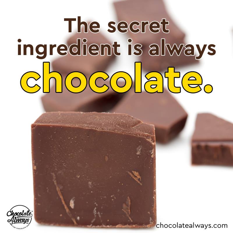 Chocolate Always tweet media