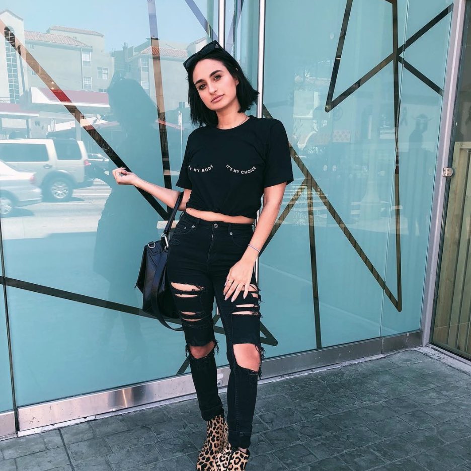 Your body, your choice. Big thank you to @jazminwhitley for tagging us in her photo wearing our shirt!

And announcing our GIVE + GET SALE: Starting THIS THURSDAY!  We're marking down styles up to 70% off. Get ready for it! SALE STARTS 9/13.
 #mysisterorg