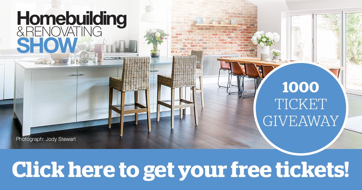 ExceLLondon's tweet image. If you’re thinking about a home renovation or conversion project, you’ll discover 100's of products, 121 advice, masterclasses and 350+ exhibitors at the Homebuilding and Renovating Show. We have tickets to giveaway! Claim yours here: homebuildingshow.co.uk/excelfacebook #HBRshow18