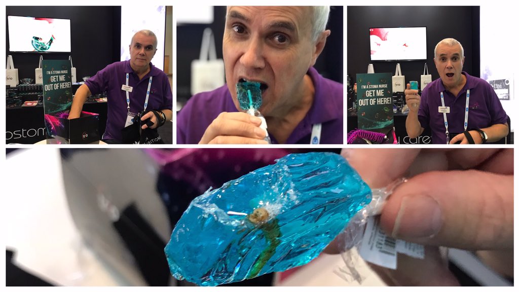 bumblebeedotco's tweet photo. Meet some of our brave victims doing the Bush Tucker Trial. The brilliant @IanJackson50. Slightly disappointed that Maddie White escaped! However a little disturbed that Junior from @GIN enjoyed it a little too much!! ๐@TrioOstomyCare #Triosynergies https://t.co/jKXQlEIyIT