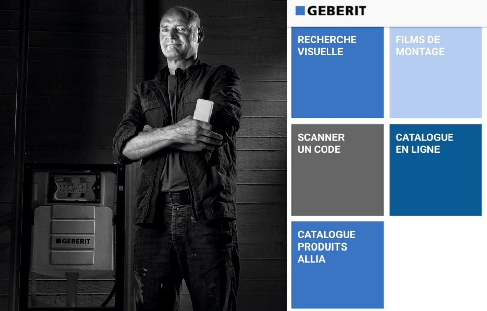 Que vous soyez sur un chantier, chez un distributeur ou un client, ayez toujours à portée de main tout l'assortiment des produits Geberit grâce à l’application ProApp !
En savoir plus ➡️ geberit.fr/services/geber…