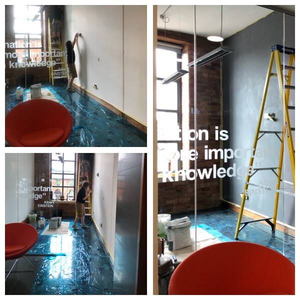 It's all change down at Calls Wharf as we give our original building a little bit of a birthday makeover… #WorkInProgress #TransformationSensation