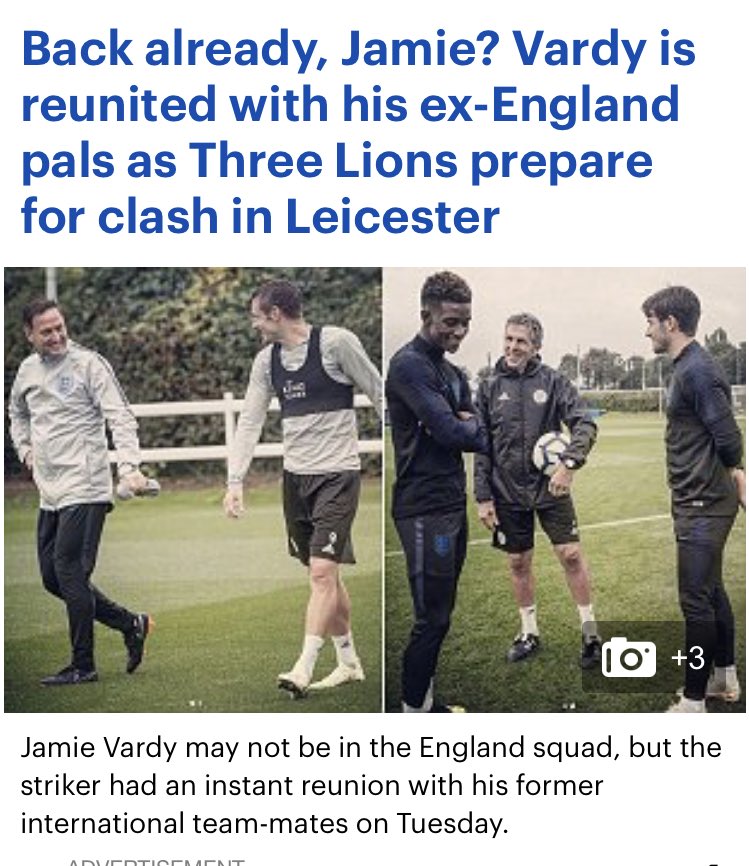BrentByAccident's tweet image. Gareth Southgate: Always welcome, but maybe you should call ahead. 

Vardy: I’m not gonna call ahead! No point!

GS: Then I’ll lock the door!

JV: Yeah? I’ll still get in, let’s see!

.....

GS: You should phone ahead.

JV: I’m not gonna call ahead.