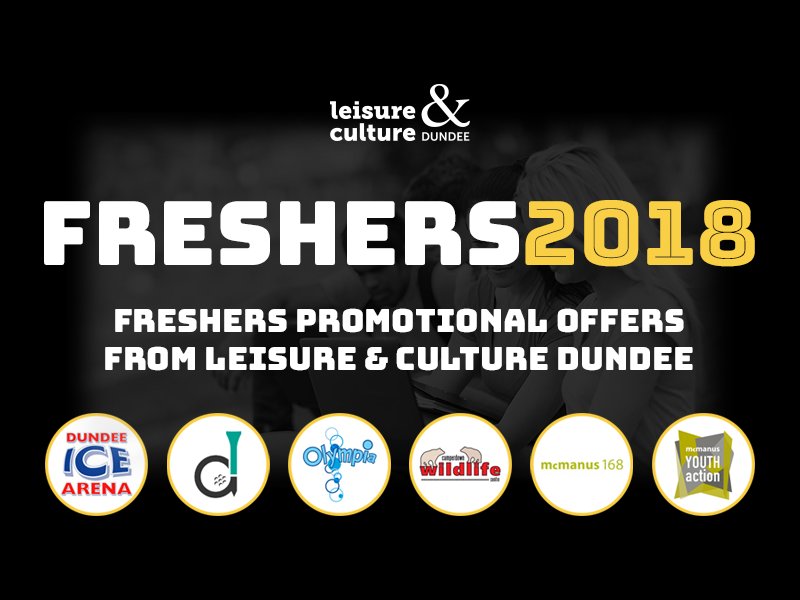 Golf_Dundee's tweet photo. Calling all students!... Welcome to Dundee! At Leisure &amp; Culture Dundee, we've put together a range of special offers from our venues, just for you, to help you settle in and make the most of your time in the City. Valid until 30 Sept, check them out https://t.co/tYBcWQ7V5v https://t.co/YnaedfuEeZ