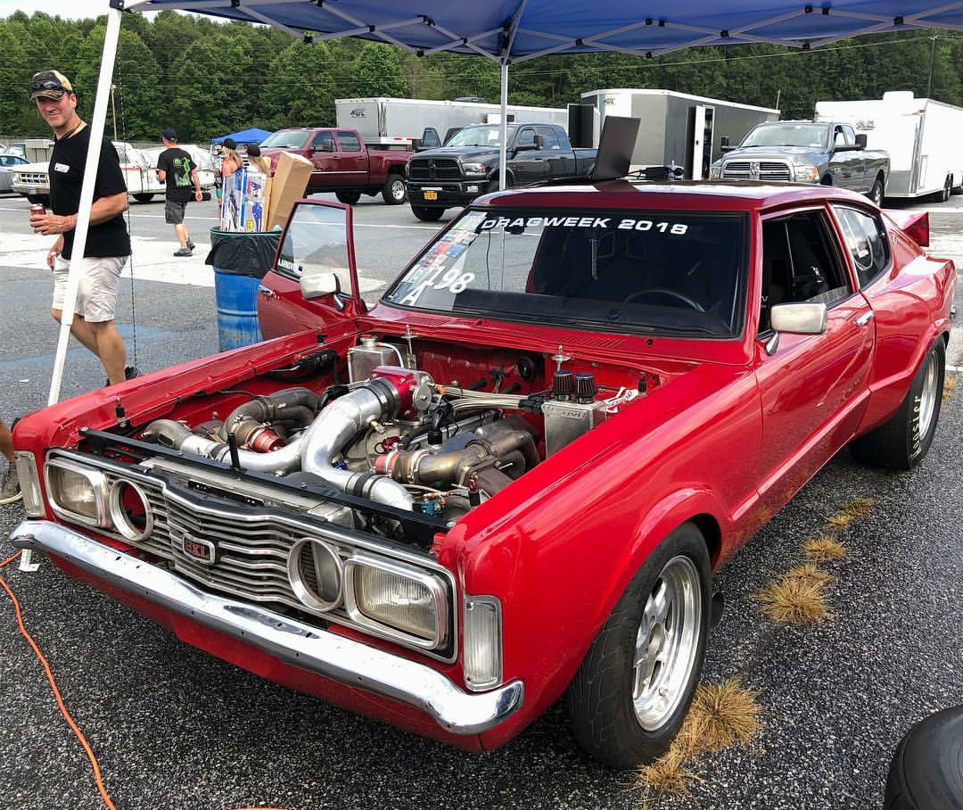 #Ford #Taunus procendete de #Estonia en el #HotRodDragWeek 2018