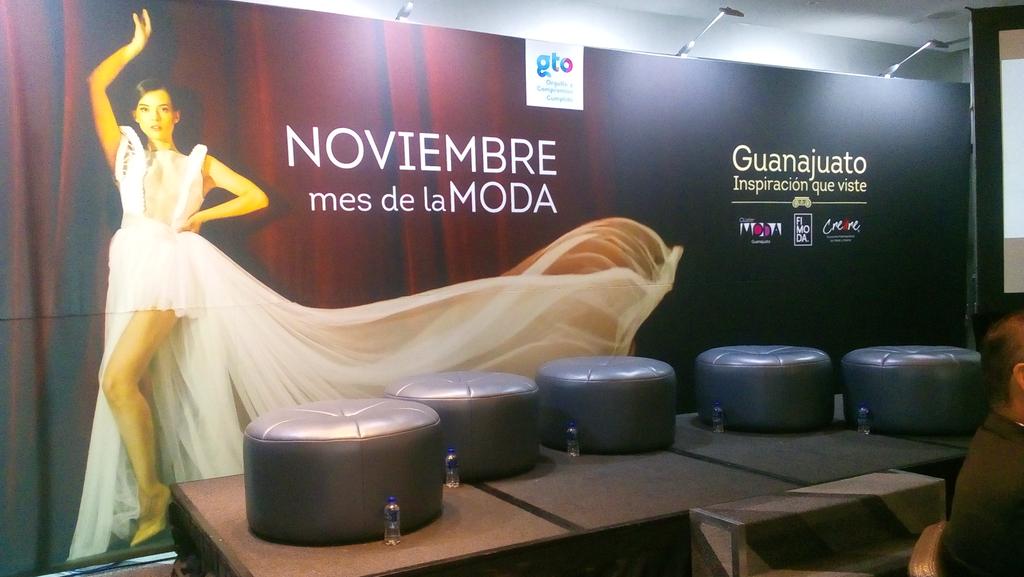 Presentación de Noviembre Mes de La Moda @SDESGTO <a href="/creare_mx/">Concurso Creáre</a> <a href="/tv4guanajuato/">TVCUATRO 📲💻📡</a>
