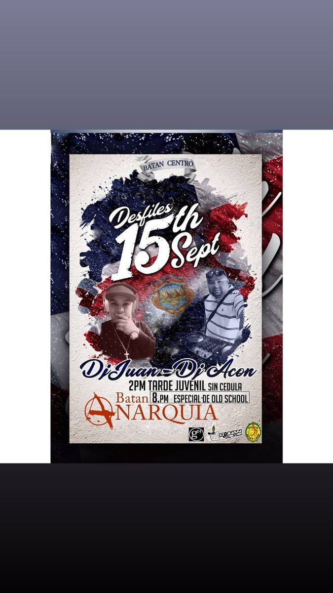DJ_ACON's tweet photo. 🇬🇳🇬🇳 @Reggae_Night_crew_show 🇬🇳🇬🇳

DJ ACON THE VETERAN 
Contrataciones: +506-85682206 

Facebook Dj ACON 
Instagram @dj_acon 
Snapchat djacondiveteran 

#Djacon #Dj_Acon #Foundation #dj #reggae #Dancehall #oldschoolreggae #REGGAEmusic
#Reggaedj
#OldSchool #Roots https://t.co/xpaMWdSF1Z