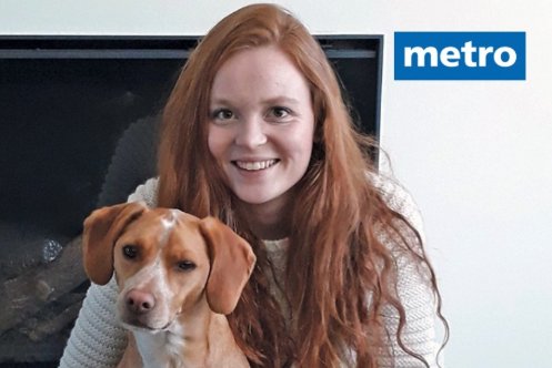 gdbc_be's tweet photo. Lauren werkt als vrijwilliger bij vzw Hachiko: “De voldoening die je krijgt wanneer je ziet hoe een assistentiehond het leven van iemand zo positief verandert, is enorm groot” #MetroStart #goededoelen https://t.co/JOKhsxvAz0 https://t.co/qOWZZEgGAn