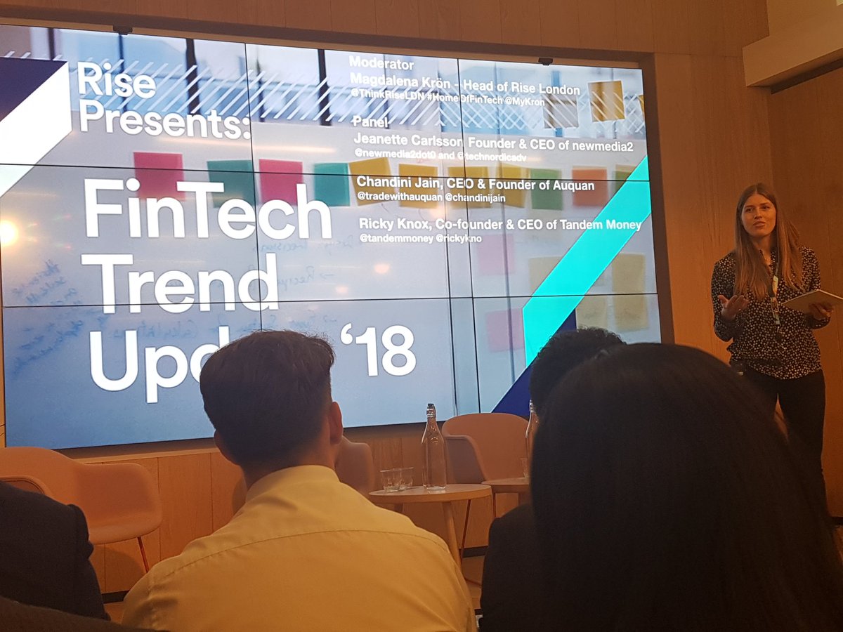 Packed meet-up at #HomeOfFintech. Looking forward to hearing what the fintechs think will happen next in our industry.