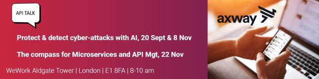 DelCarr3's tweet photo. API Talks are 90min focused sessions on topics related to API that will help your digital transformation journey succeed. @axway #APITalks #London https://t.co/7kabmuF23w https://t.co/dTWjNb3vnc