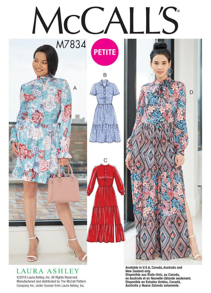 PatternVault's tweet image. Did someone say prairie dress
#sewing #LauraAshley #McCallPattern #M7834