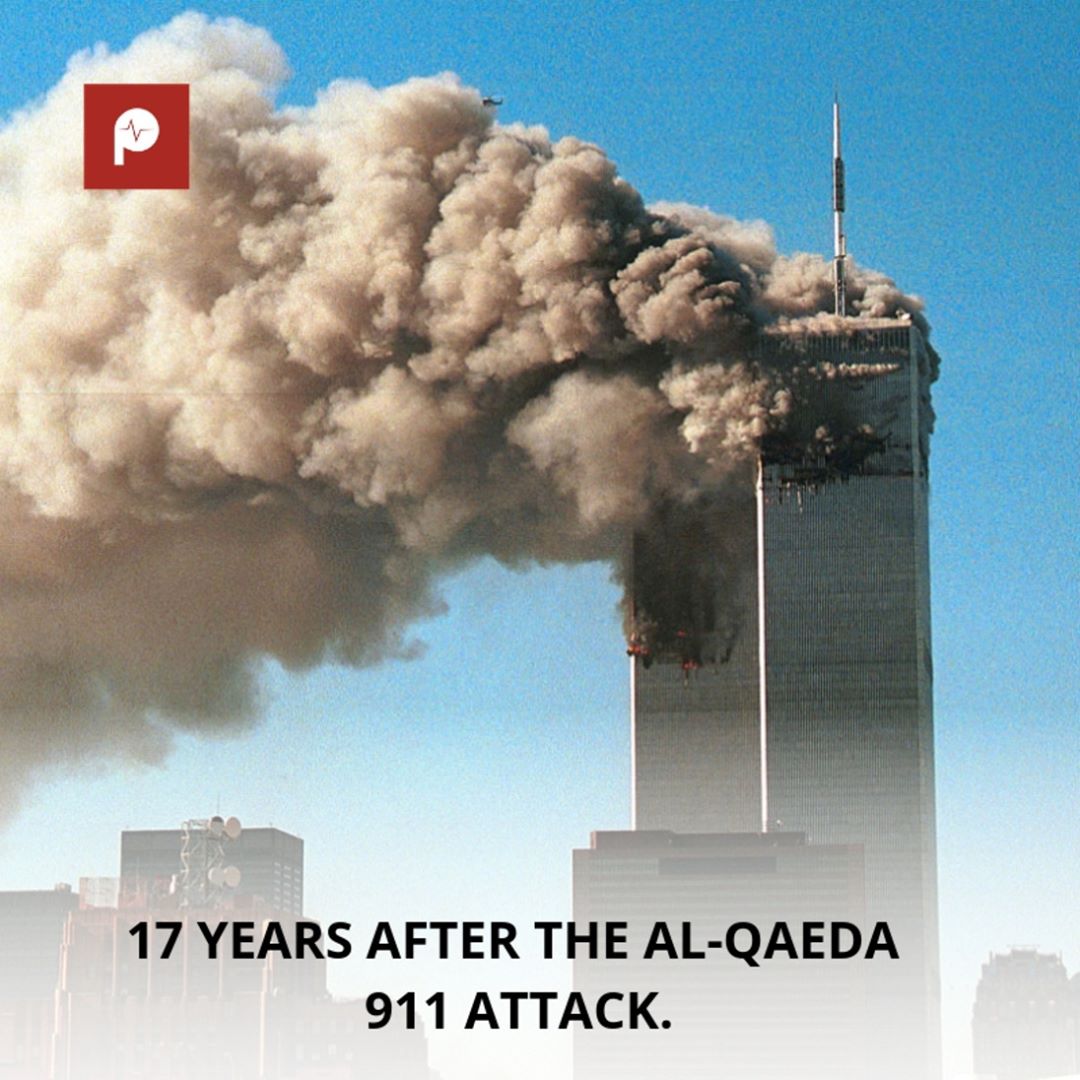 PulseNigeria247's tweet photo. 17 years on... History remembers the #September11 attack on the United States. ☹️😢

#AlQaedaAttack #RestInPeace #UnitedStates #PulseNigeria https://t.co/t3uFHq5sSP