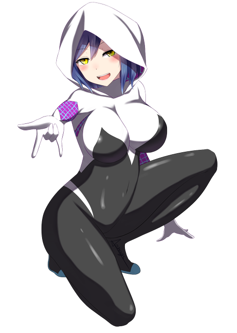 スパイダーグウェンのtwitterイラスト検索結果 古い順