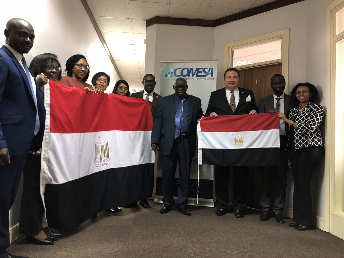 mahereladawy's tweet photo. Thank you to Director Dr. George Lipimile @CCC_COMESA for hosting a wonderful farewell visit to the Commission this morning in Lilongwe. #Egypt is a witness to your  hard work &amp; the team for encouraging competition in #Africa in the last four years. @EgyptInMalawi @comesa_lusaka https://t.co/xcm5r0ZvoF
