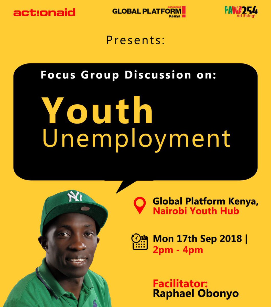 What are the gaps in youth employment policies in Kenya?Join us for a discussion on the implementation &amp; recommendations around the youth policies in the Country. Kindly click on the link below and register with us! bit.ly/2QjhBSW #JengaHustle #Youth #EmploymentPolicies