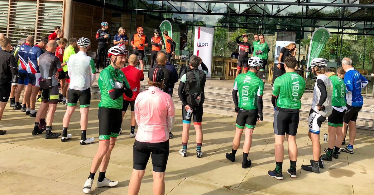 AppleyardLees's tweet photo. Our Appleyard Lees - BDO Velo was a huge success 🎉

A great ride, supporting @HelpforHeroes, and networking in the sunny #YorkshireDales!

Thank you to all our riders 🚵‍♂️

#BeingAtBroughton #TheForceForGood #CharityTuesday https://t.co/Qjl7xAdxfv