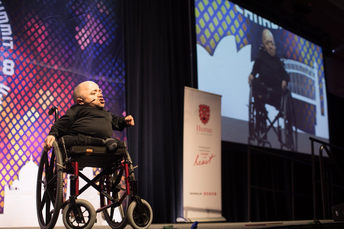 GSLS2020's tweet photo. Who loved Sean Stephenson's incredible keynote at the opening ceremonies of #GSLS2018?! We are excited to start announcing our speakers for #GSLS2020 soon! 🎟🎤 #staytuned👀 https://t.co/sdPf9ZghCF
