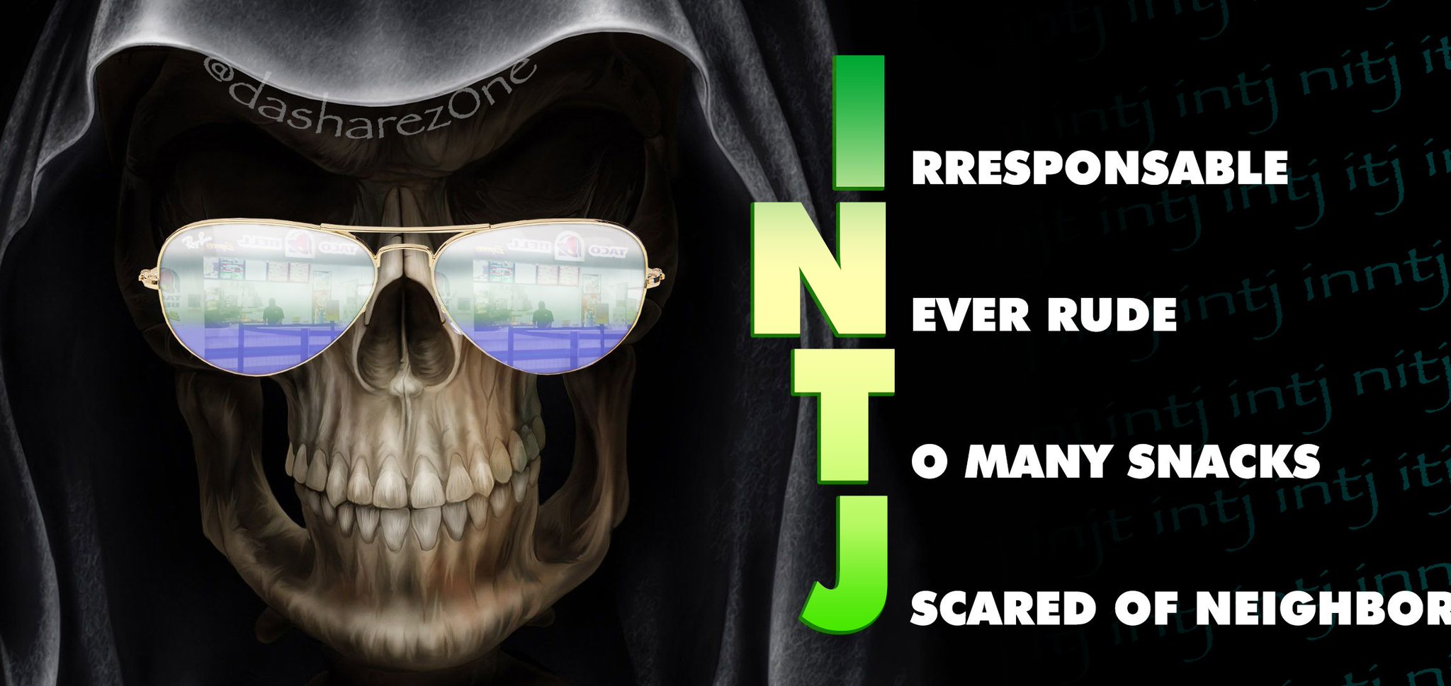 PERSONALTY TEST CAME BACK AND ITS INTJ - https://t.co/Qtp3PuUDXE ADMIN